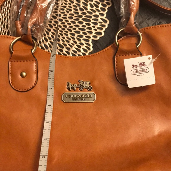 fake coach Bags Fake Coach Faux Leather Shoulder Bag Poshmark